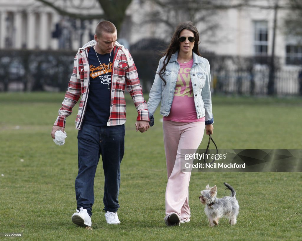 Danielle Lloyd And Jamie O'Hara Sighting In London