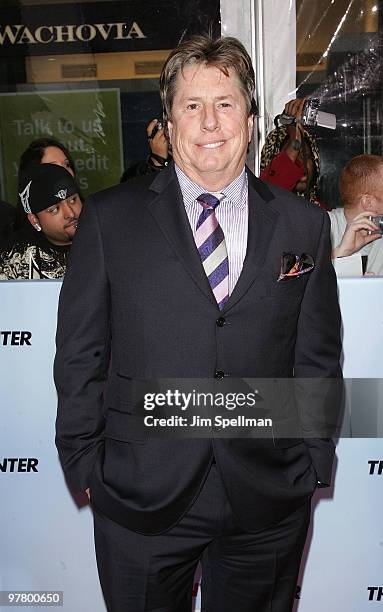 Director Andy Tennant attends the premiere of "The Bounty Hunter" at the Ziegfeld Theatre on March 16, 2010 in New York, New York City.