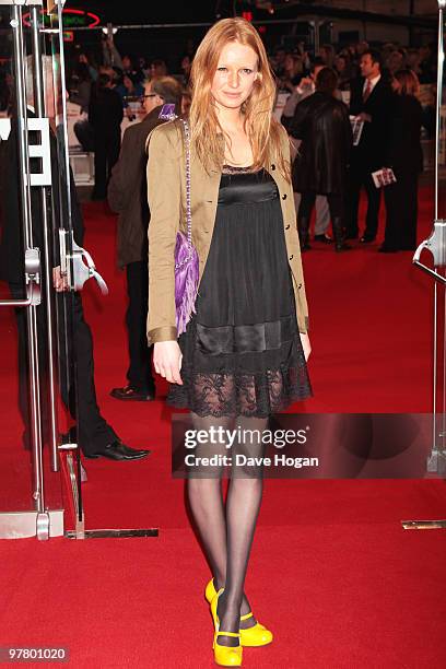 Olivia Inge attends the UK premiere of Remember Me held at The Odeon Leicester Square on March 17, 2010 in London, England.