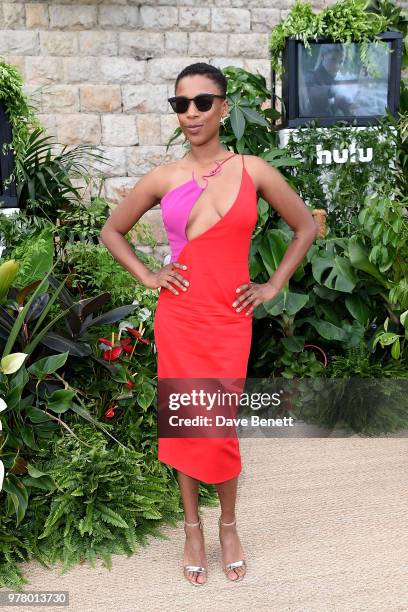 Samira Wiley attends as Spotify and Hulu host a night for creators, artists and innovators during Cannes Lions 2018 at Chateau Saint George on June...