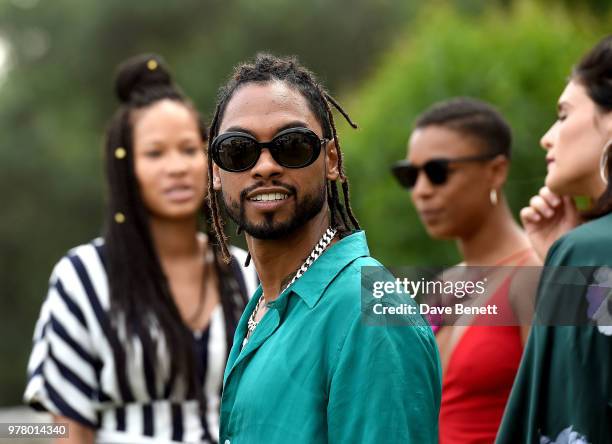 Miguel attends as Spotify and Hulu host a night for creators, artists and innovators during Cannes Lions 2018 at Chateau Saint George on June 18,...