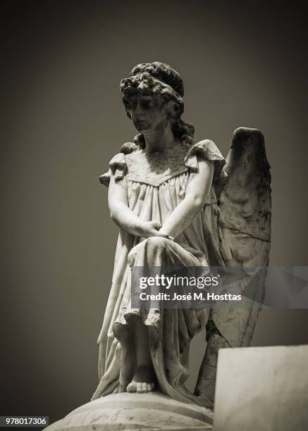 angel girl - circa 2nd century - fotografias e filmes do acervo