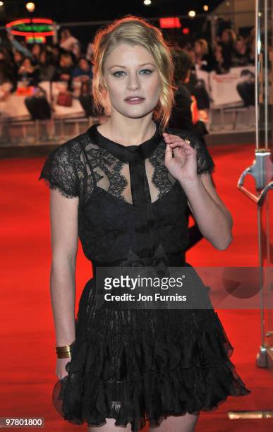 Actress Emilie de Ravin attends the 'Remember Me' film premiere at the Odeon Leicester Square on March 17, 2010 in London, England.