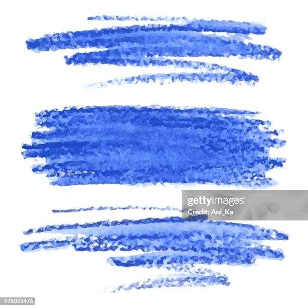 reihe von schlaganfällen - schmiererei stock-grafiken, -clipart, -cartoons und -symbole