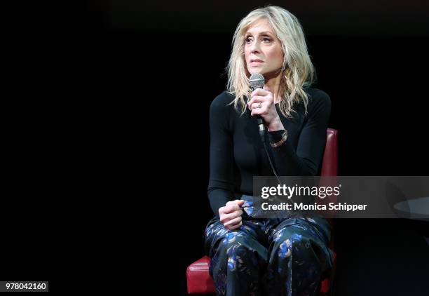 Actress Judith Light speaks on stage during SAG-AFTRA Foundation Conversations: "The Assassination Of Gianni Versace: American Crime Story" at The...