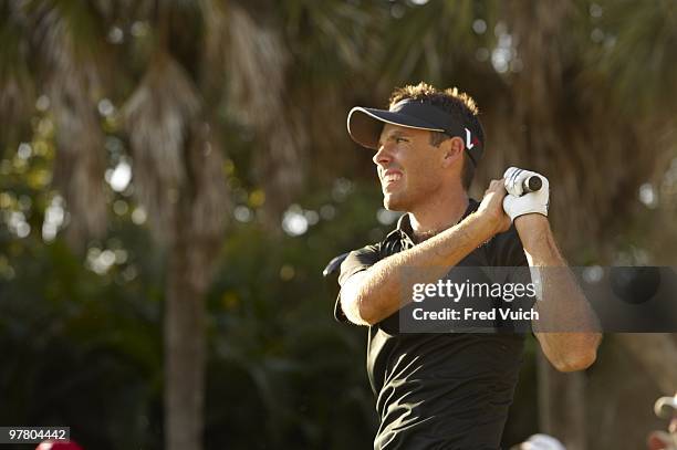 Championship: Charl Schwartzel in action on Sunday at TPC Blue Monster Course of Doral Resort & Spa. Doral, FL 3/14/2010 CREDIT: Fred Vuich