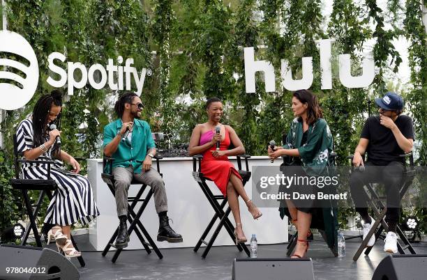 God-is Rivera, Miguel, Samira Wiley, Jessie Ware and Ramy Youssef take part in the panel discussion, as Spotify and Hulu host a night for creators,...