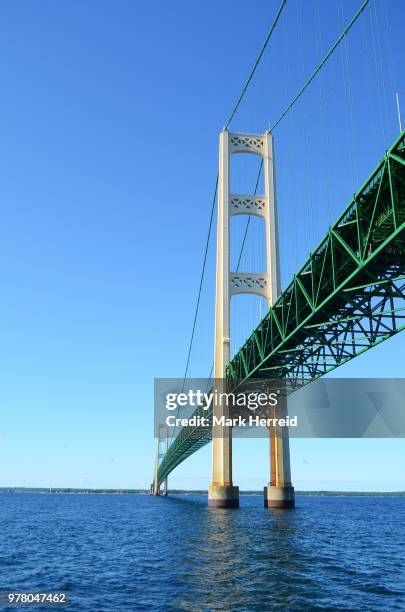 mackinac bridge - mackinac bridge ストックフォトと画像