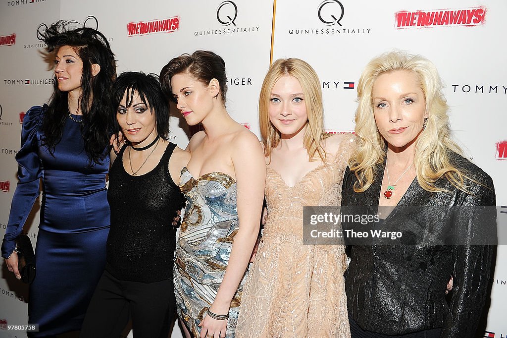 "The Runaways" New York Premiere - Inside Arrivals