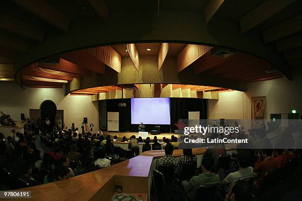 View of the VI Encuentro Con Creadores as part of the Guadalajara International Film Festival on March 16, 2010 in Guadalajara, Mexico.