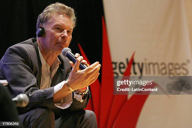 Film director Julien Temple attends the VI Encuentro Con Creadores as part of the Guadalajara International Film Festival on March 16, 2010 in...