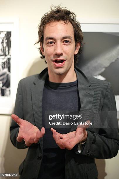 Strokes band member Albert Hammond Jr. Attends the TheFreeStyleLife.com launch party at the Hotel Roger Smith on March 17, 2010 in New York City.