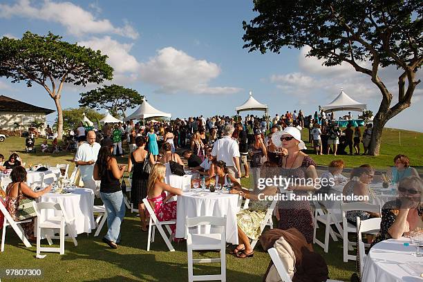 General view of the Taste of Wailea at the 2009 Maui Film Festival on June 20, 2009 in Wailea, Hawaii.