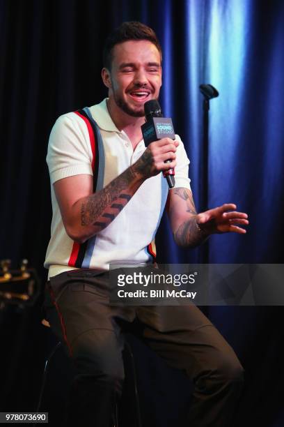 Liam Payne performs at the Q102 performance theater June 18, 2018 in Bala Cynwyd, Pennsylvania.