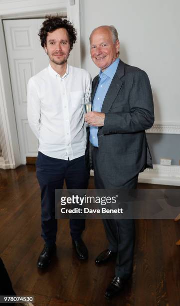 Richard Birkett and Donald A. Moore attend The Institute of Contemporary Arts, London celebrates the launch of it's newly founded ICA Independent...
