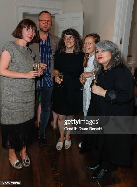 Erika Balsom, John David Rhodes, Maria Palacios Cruz, Beatrice Gibson and Elena Gorfinkle attend The Institute of Contemporary Arts, London...