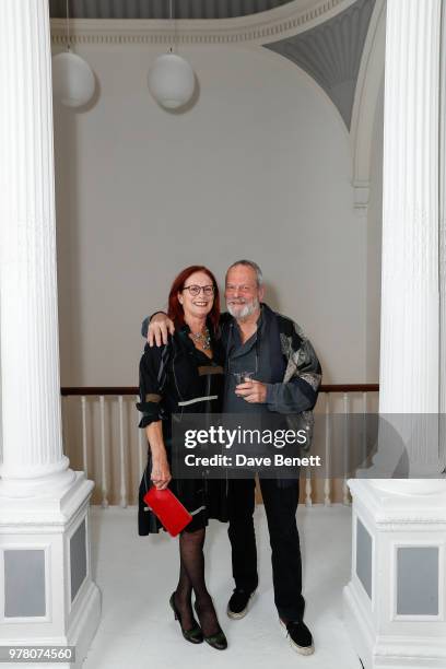 Maggie Gilliam and Terry Gilliam attend The Institute of Contemporary Arts, London celebrates the launch of it's newly founded ICA Independent Film...