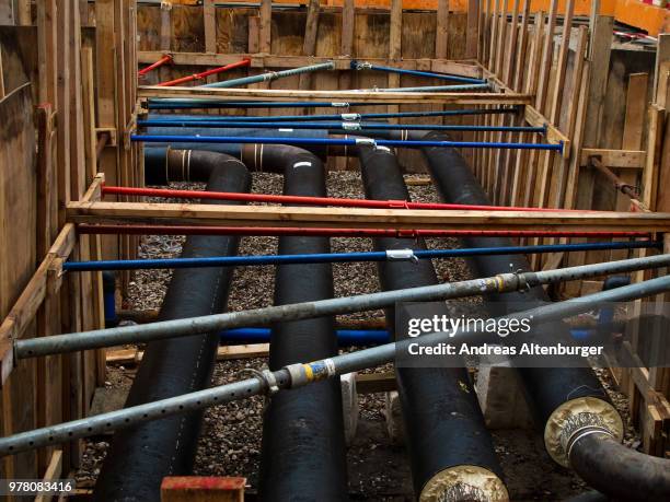 construction site, construction pit - construction pit stock pictures, royalty-free photos & images