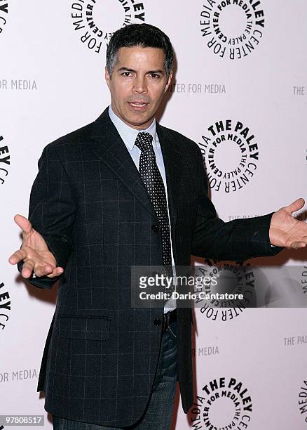 Actor Esai Morales attends a screening of "Caprica" at The Paley Center for Media on March 17, 2010 in New York City.