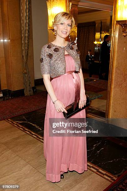 Countess Tamara von Nayhauss attends the Russian Fashion Gala at the Embassy of the Russian Federation on March 17, 2010 in Berlin, Germany.