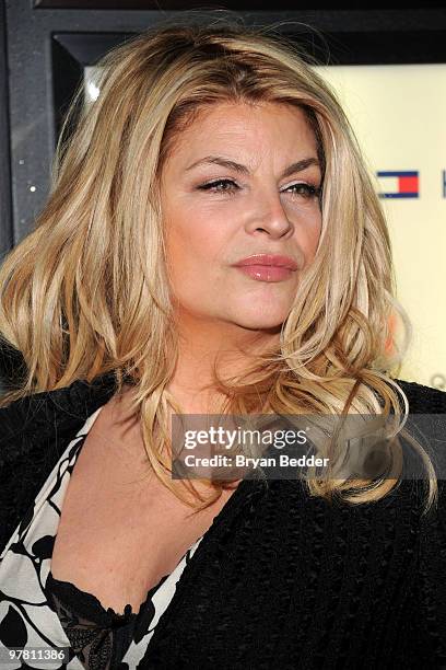 Actress Kirstie Alley attends the premiere of "The Runaways" at Landmark Sunshine Cinema on March 17, 2010 in New York City.