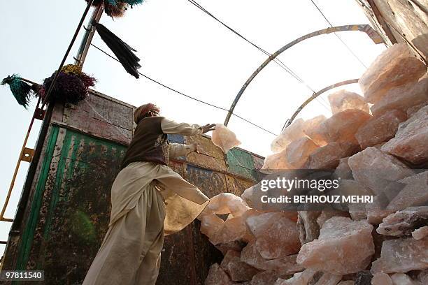 Salt In Pakistan Khewra Salt Mines Photos and Premium High Res Pictures - Getty Images