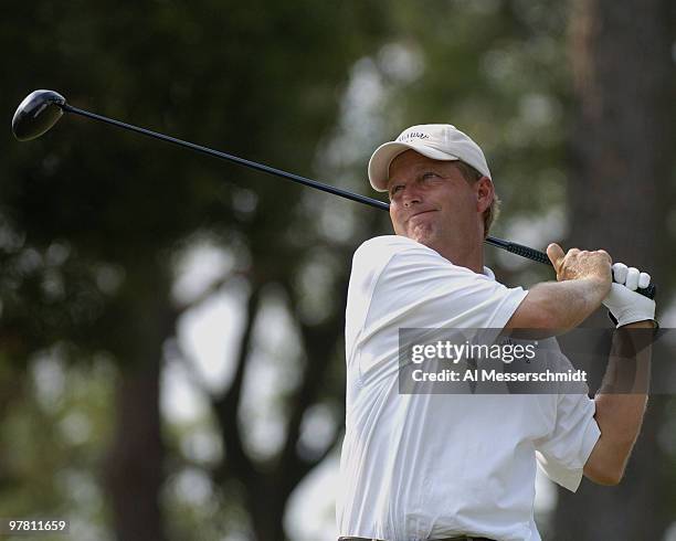 Mark Brooks competes in the 2004 Chrysler Championship second round October 29, 2004 in Palm Harbor, Florida.