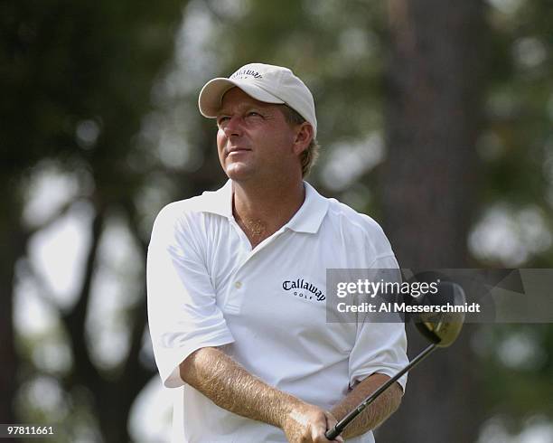 Mark Brooks competes in the 2004 Chrysler Championship second round October 29, 2004 in Palm Harbor, Florida.