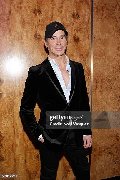 Lloyd Klein attends the FGILA's 2nd Annual "The Designer And The Muse" charity fashion event at The Standard Hotel on March 17, 2010 in Los Angeles,...