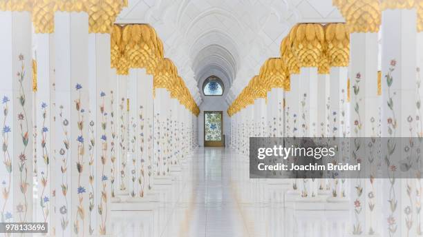 mosque ii - sheikh zayed grand mosque stock pictures, royalty-free photos & images