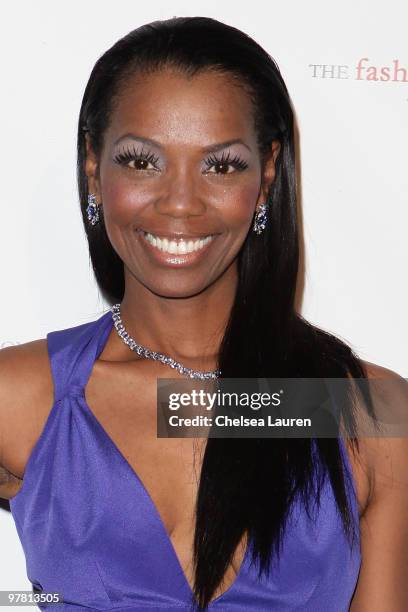 Actress Vanessa Williams arrives at FGILA's 2nd annual "The Designer and Their Muse" charity fashion event at The Standard Hotel on March 17, 2010 in...