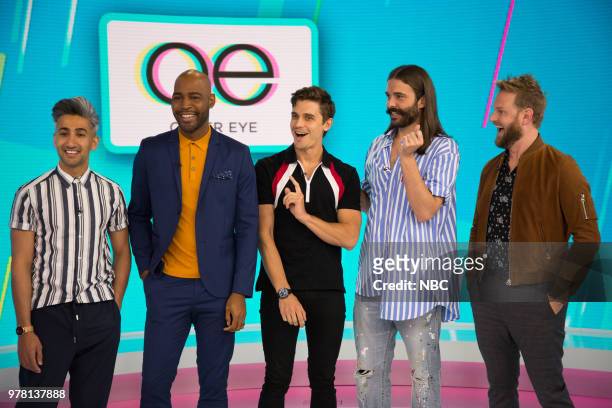 Fab 5 from Queer Eye on Monday, June 18, 2018 --