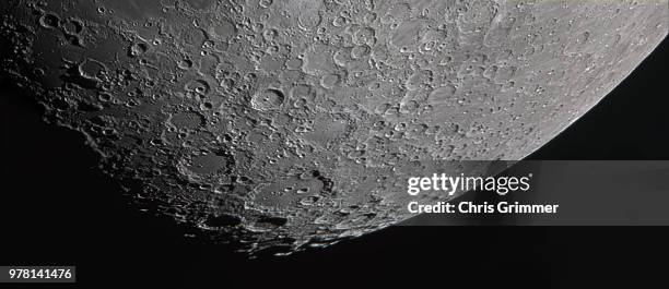 the moon - meteor crater stock pictures, royalty-free photos & images