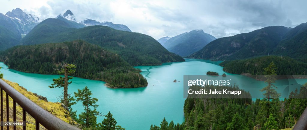 Diablo Lake, Washington State, USA