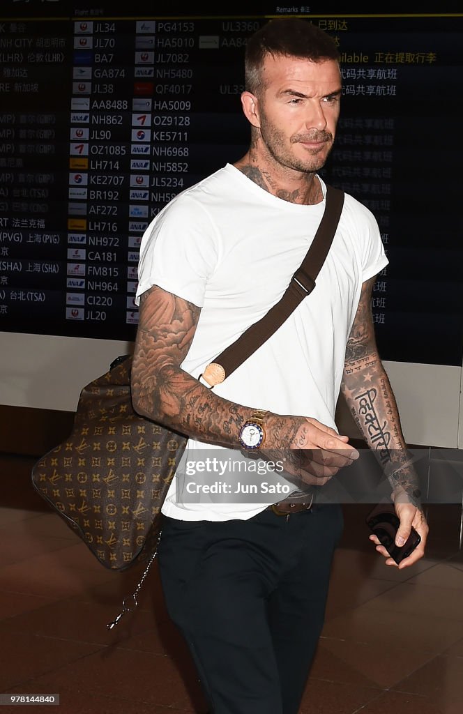 David Beckham Sightings In Tokyo