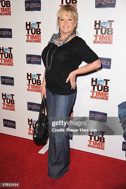 Actress Charlene Tilton arrives at the premiere of MGM & United Artisits' "Hot Tub Time Machine" After Party at the Cabana Club on March 17, 2010 in...