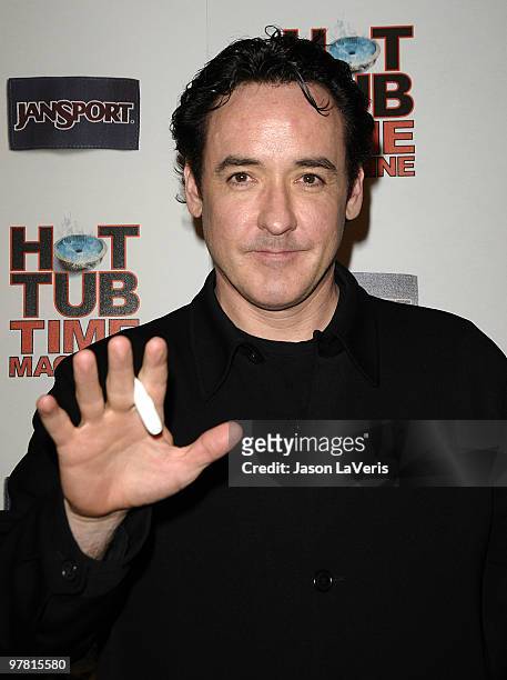Actor John Cusack attends the after party for the premiere of "Hot Tub Time Machine" at Cabana Club on March 17, 2010 in Hollywood, California.