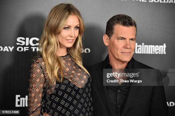 Kathryn Boyd and Josh Brolin attend "Sicario Day Of The Soldado" New York Screening on June 18, 2018 in New York City.