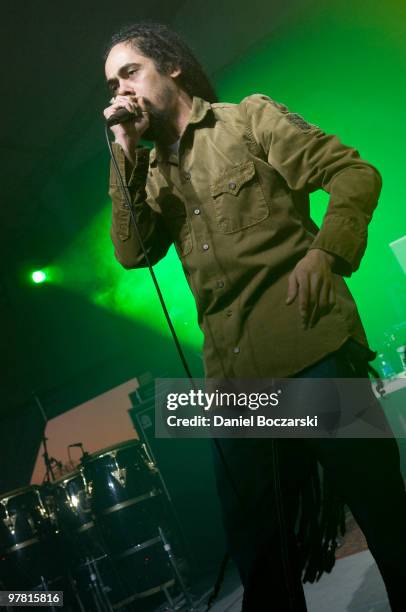 Damian Marley performs at Levi's Fader Fort during the first day of SXSW on March 17, 2010 in Austin, Texas.