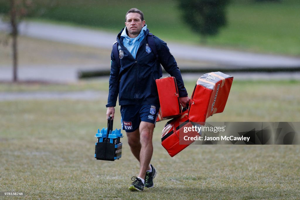 New South Wales Blues Training Session