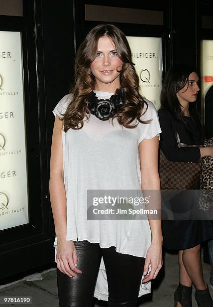 Personality Erin Lucas attends "The Runaways" New York premiere at Landmark Sunshine Cinema on March 17, 2010 in New York City.