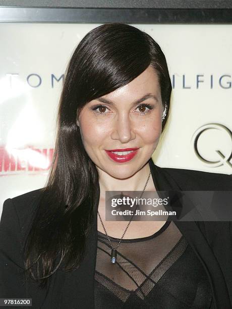 Fabiola Beracasa attends "The Runaways" New York premiere at Landmark Sunshine Cinema on March 17, 2010 in New York City.