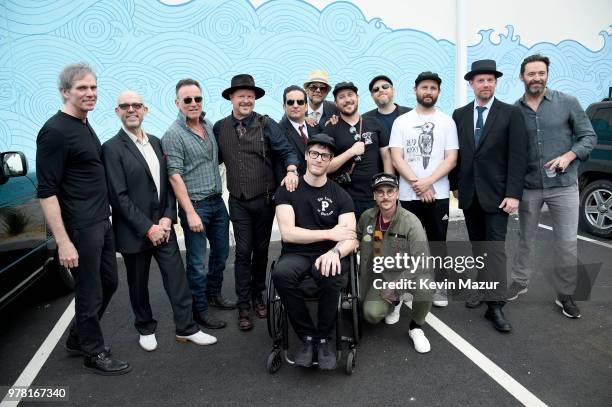 Bruce Springsteen, Hugh Jackman, Jay Sugarman, Danny Clinch, King, Chris Scianni, Dave Sellar, Peter Levin Eric Howk, Kyle O'Quin, Jason Sechrist...