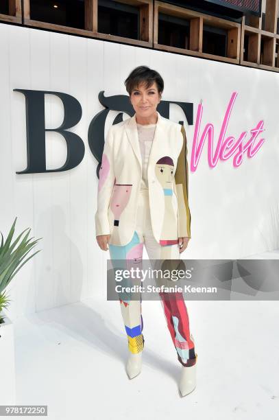 Kris Jenner attends the BoF West Summit at Westfield Century City on June 18, 2018 in Century City, California.