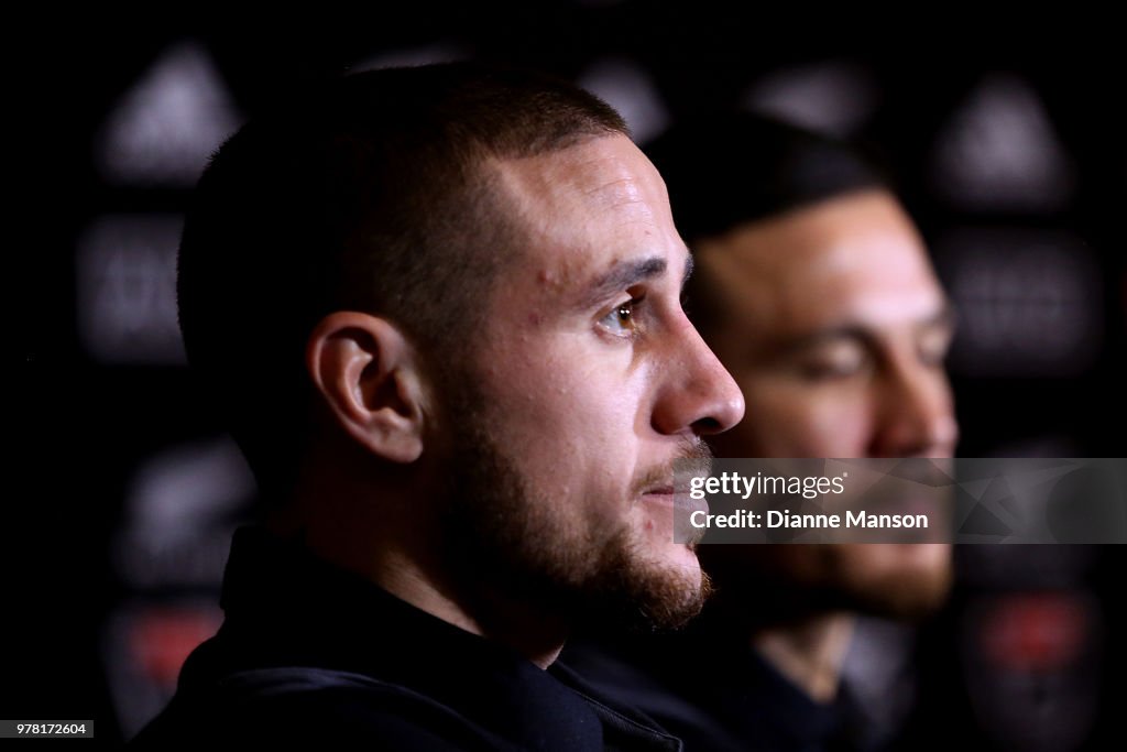 New Zealand All Blacks Training Session