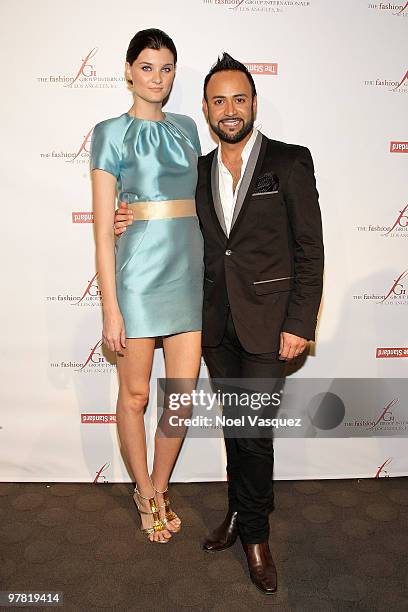 Nick Verreos attends the FGILA's 2nd Annual "The Designer And The Muse" charity fashion event at The Standard Hotel on March 17, 2010 in Los Angeles,...