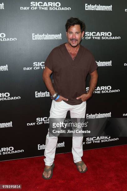 Ricky Paull Goldin attends a New York screening of "Sicario: Day of the Soldado" at Meredith, Inc. On June 18, 2018 in New York, New York.