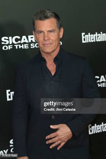 Josh Brolin attends a New York screening of "Sicario: Day of the Soldado" at Meredith, Inc. On June 18, 2018 in New York, New York.