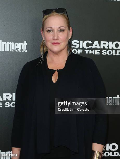 Amy Sacco attends a New York screening of "Sicario: Day of the Soldado" at Meredith, Inc. On June 18, 2018 in New York, New York.