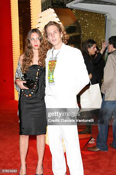 Tatiana Santo Domingo and Andrea Casiraghi